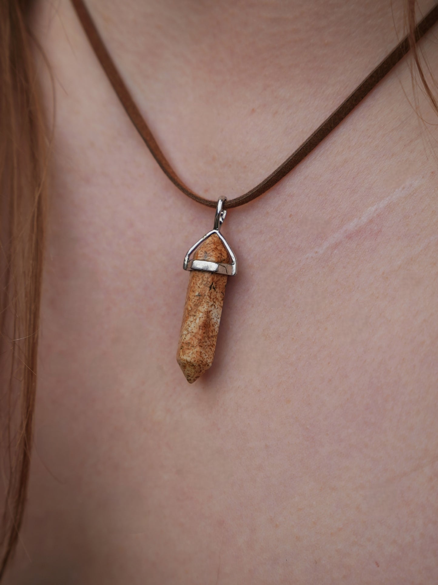 Jasper Point Pendants