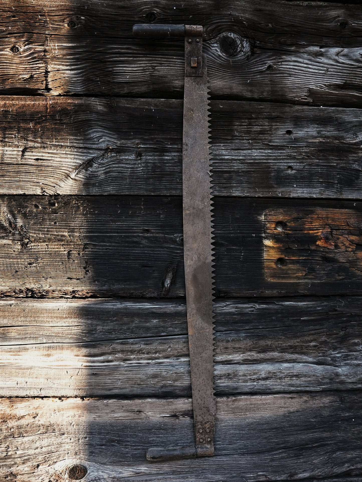 Antique Double Handled Saw