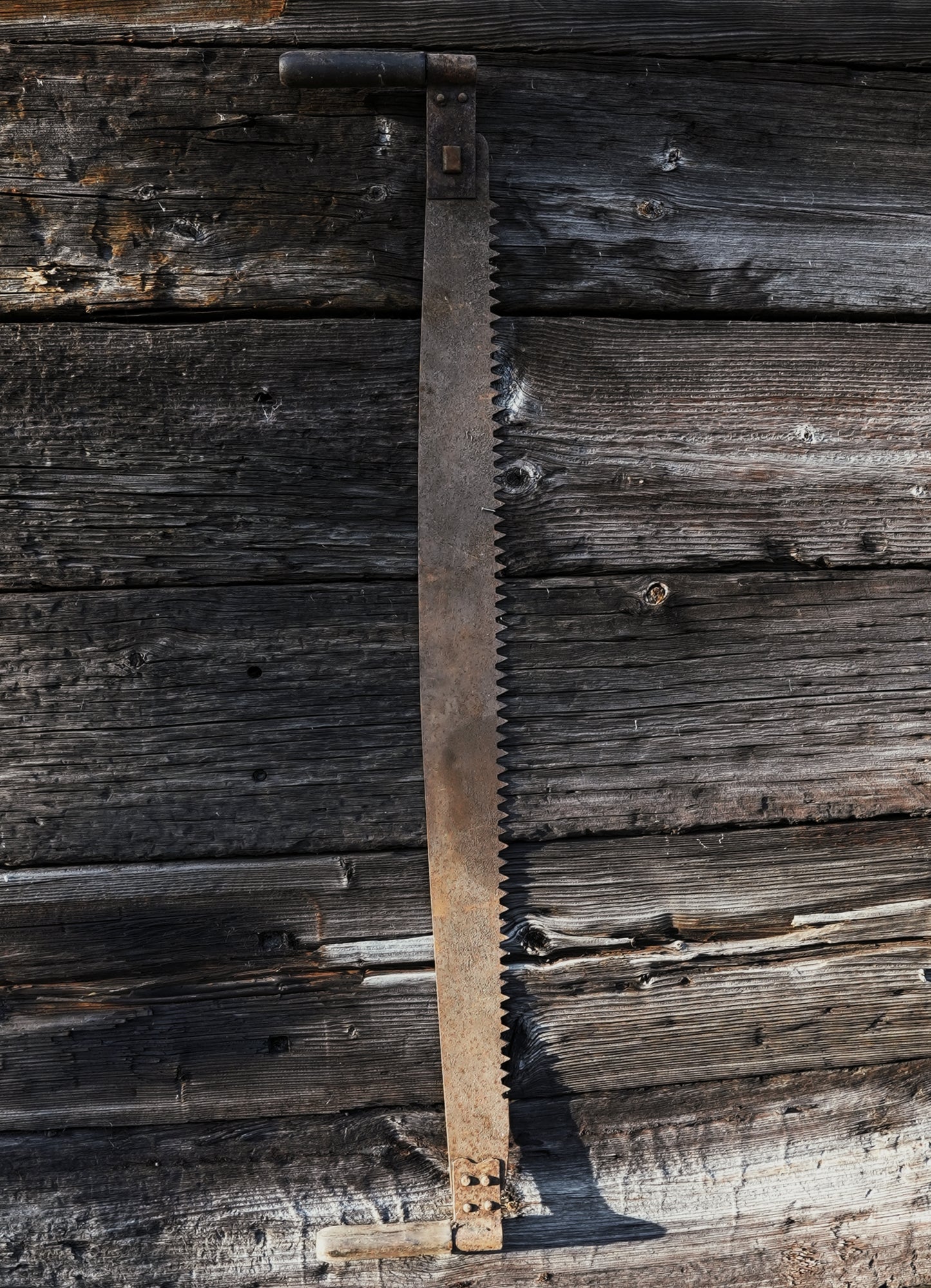 Antique Double Handled Saw