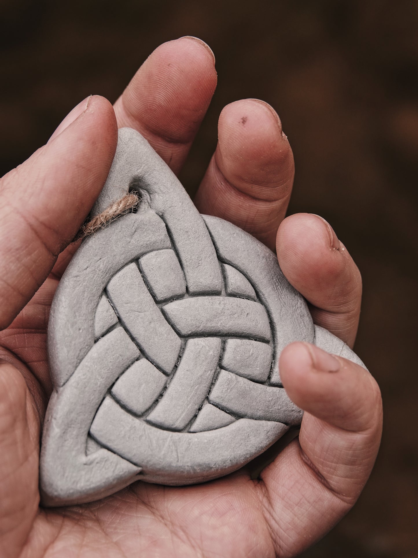 Hanging Triquetra Ornament