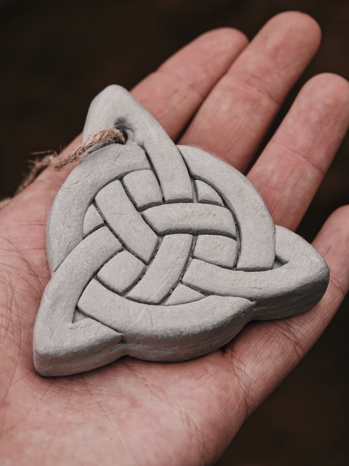 Hanging Triquetra Ornament