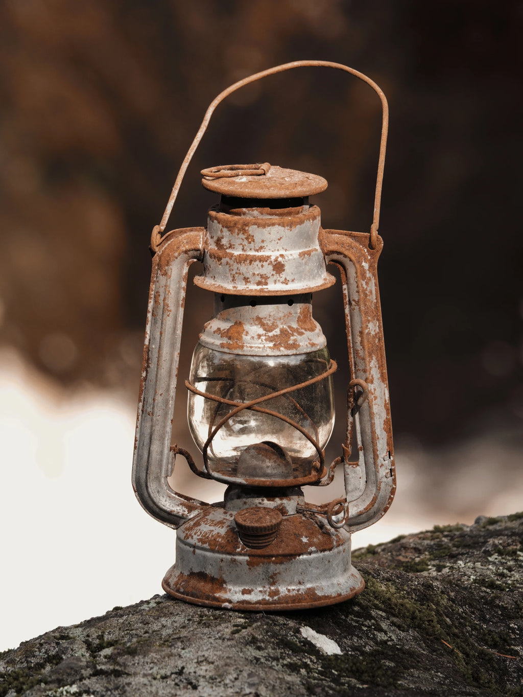 Czechoslovakian Vintage Hurricane Lantern