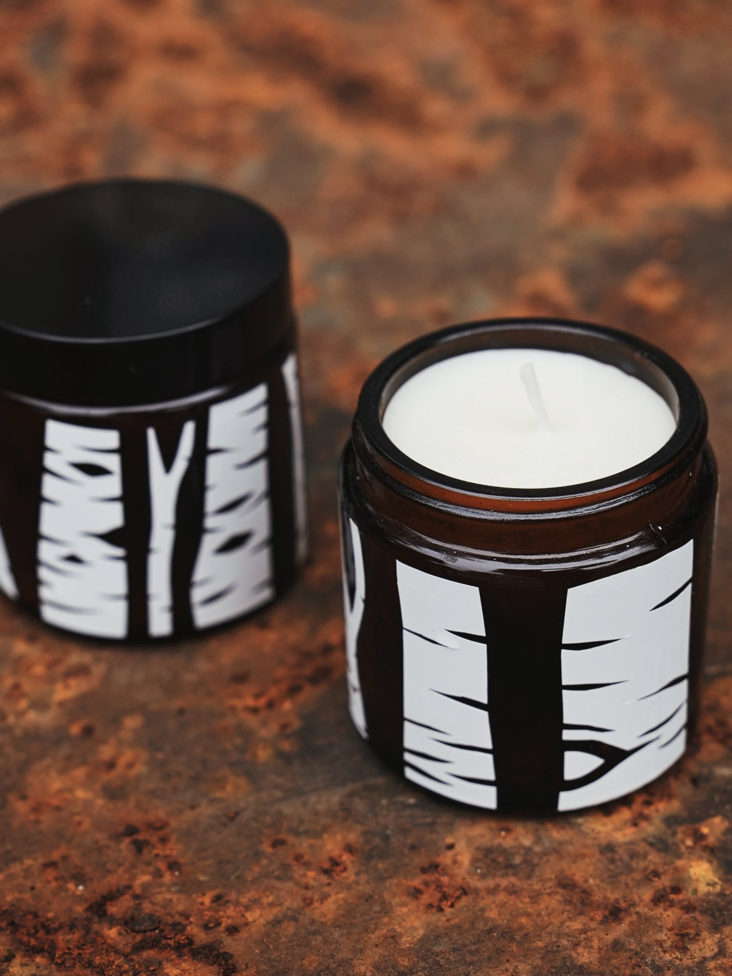 Birch Bark Beeswax & Tallow Candles