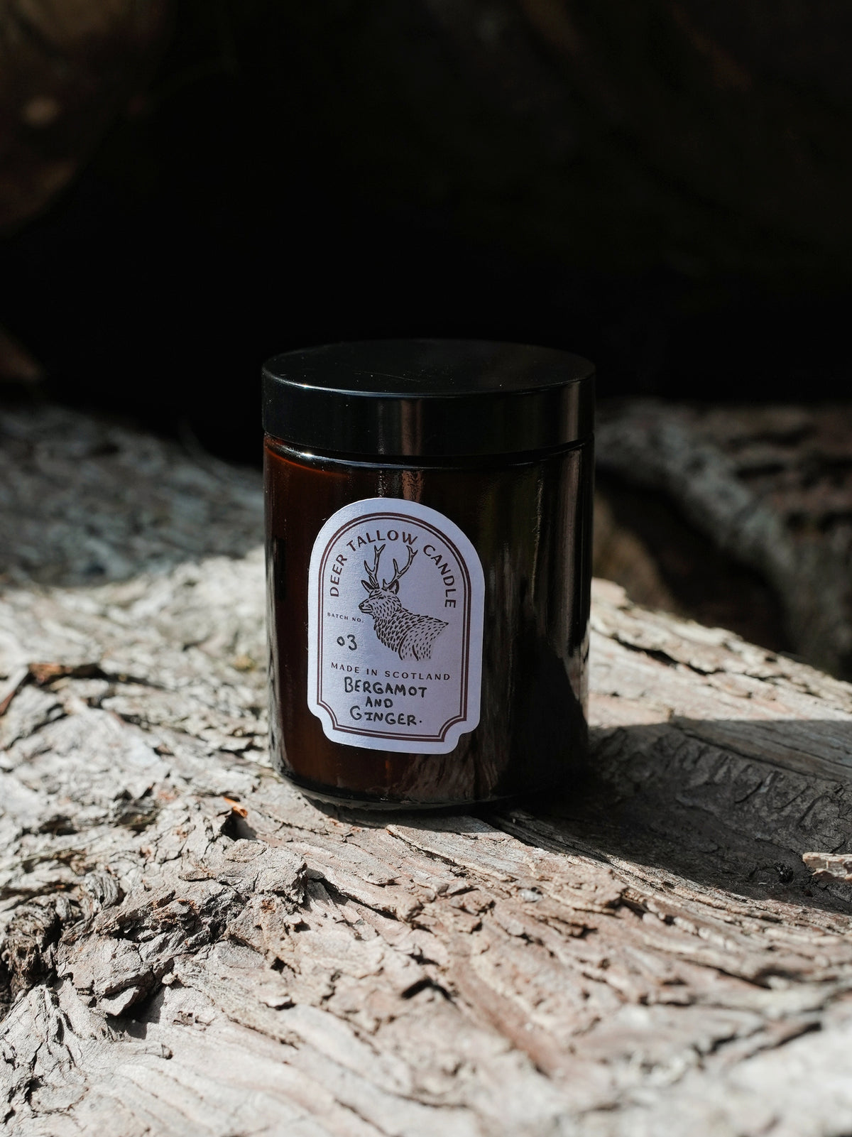 BERGAMOT AND GINGER DEER TALLOW CANDLES
