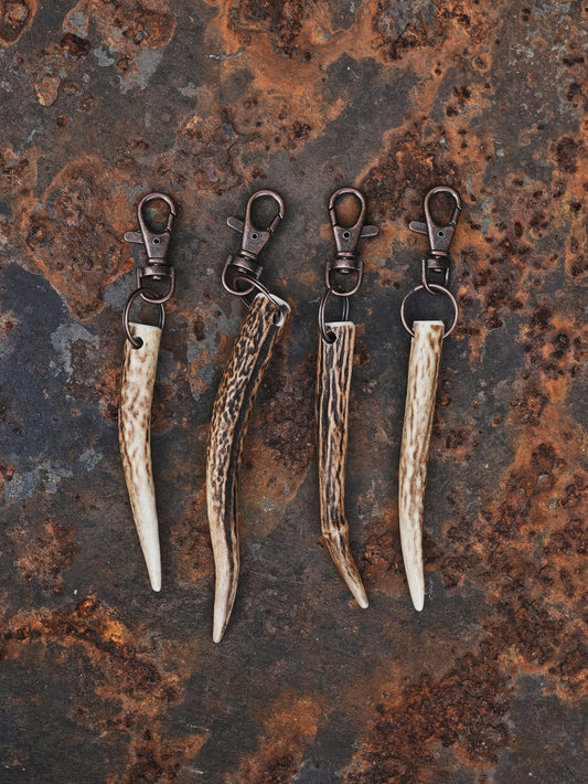 Sika Spike Antler Keyrings