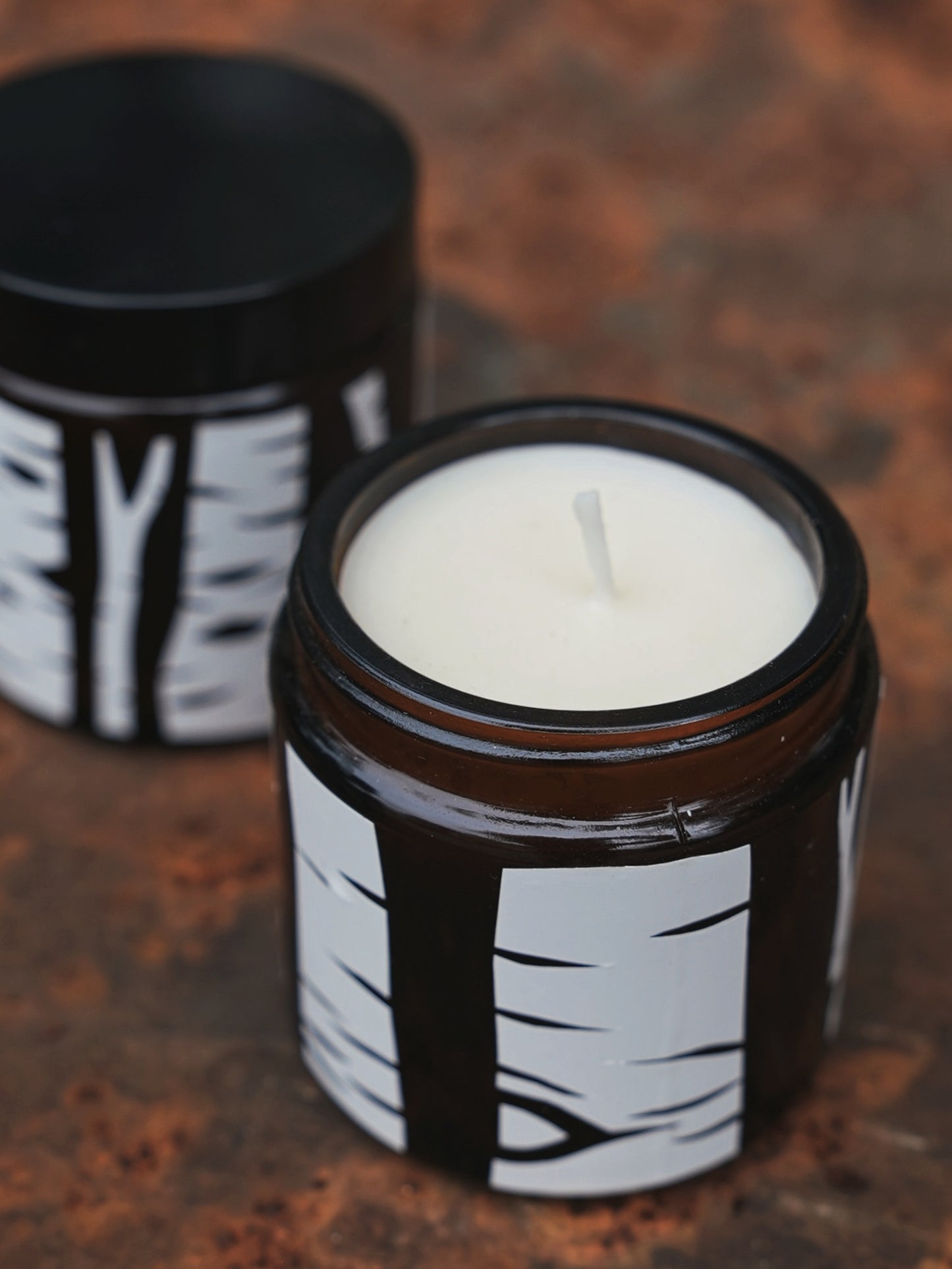 Birch Bark Beeswax & Tallow Candles