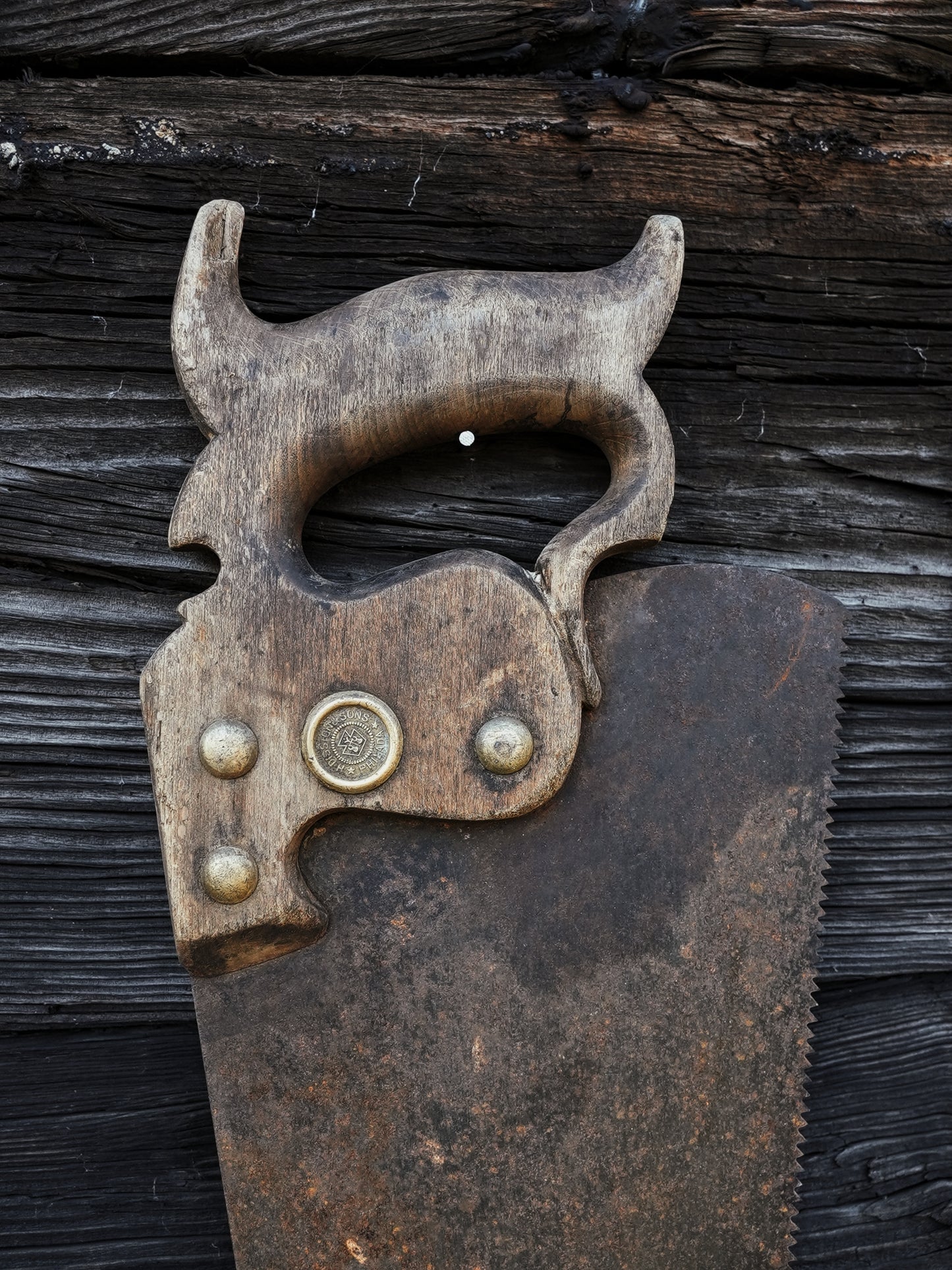 Disston & Sons Philada Antique 1800's Saw