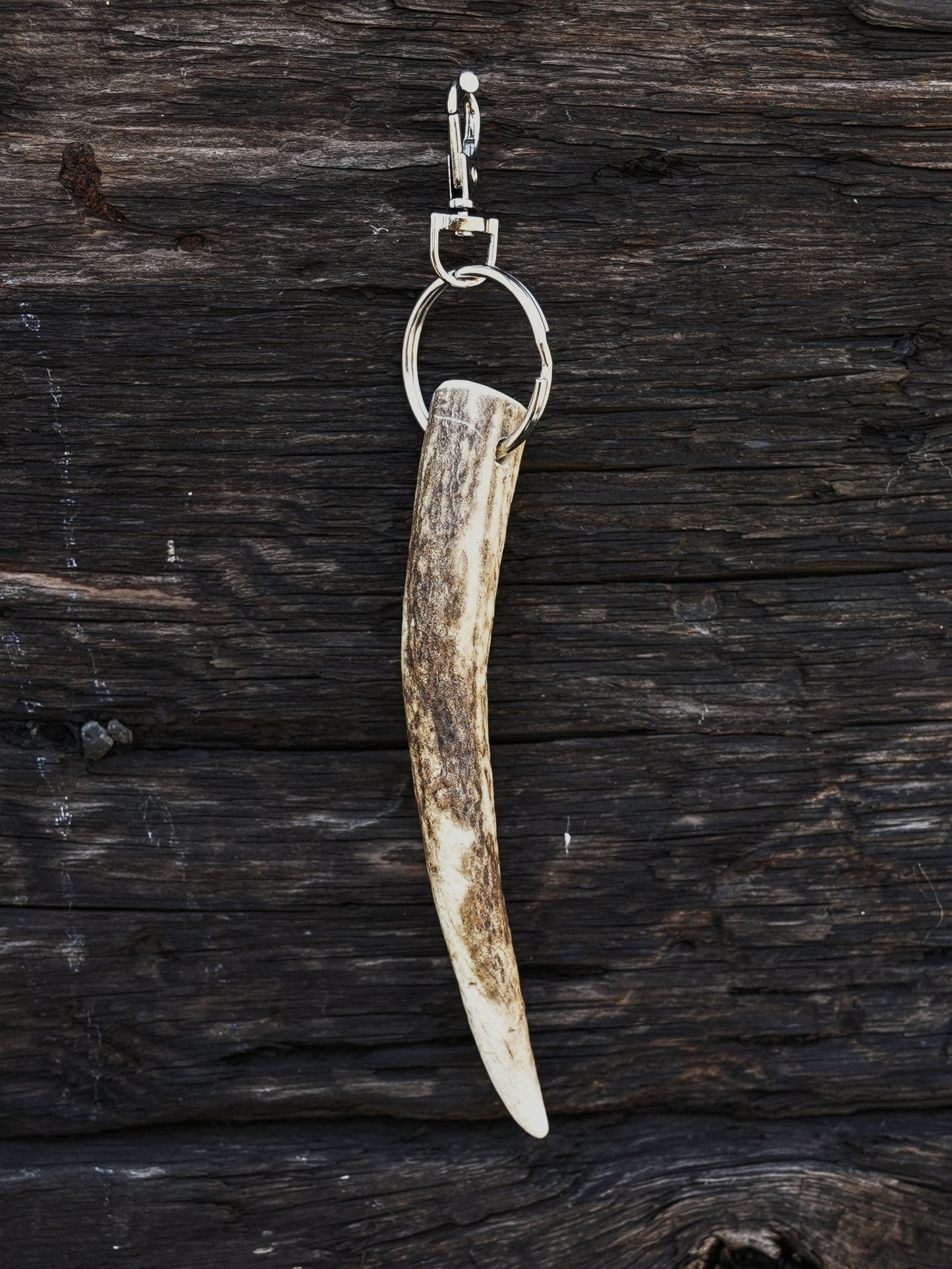 Large Red Stag Antler Keyring