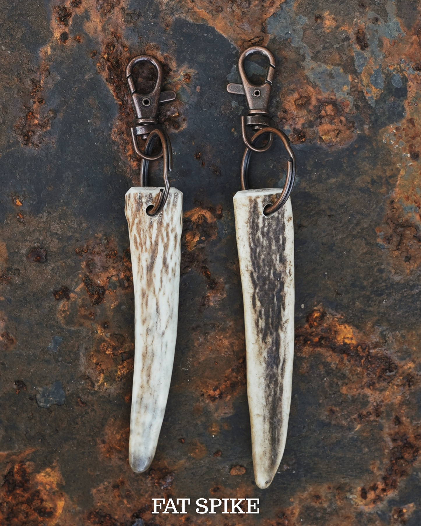 Sika Spike Antler Keyrings
